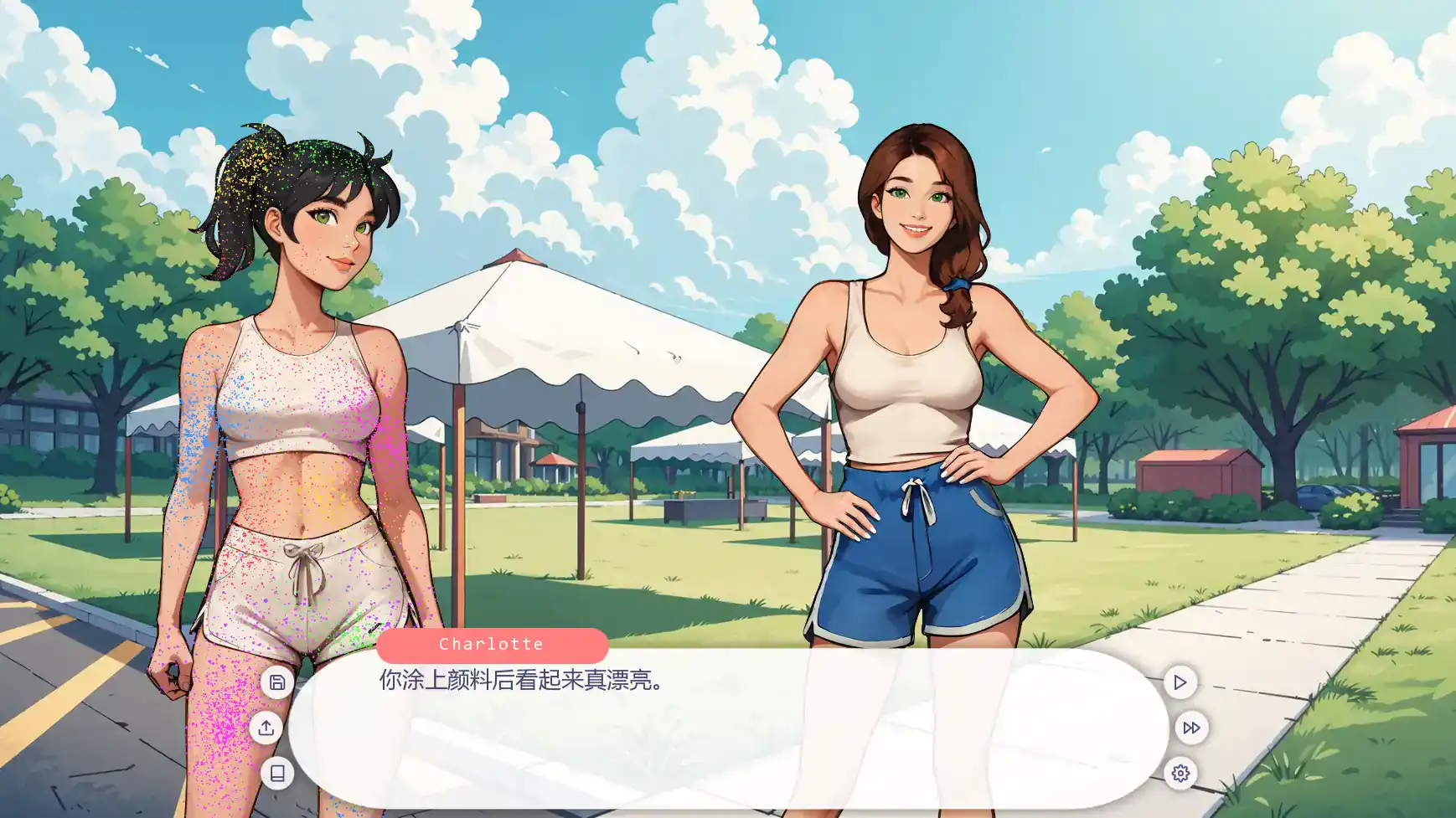 【欧美SLG/AI汉化/2D】纯洁奖学金1.1.0 AI汉化版【PC+安卓/1.43G/更新】 内容图 1