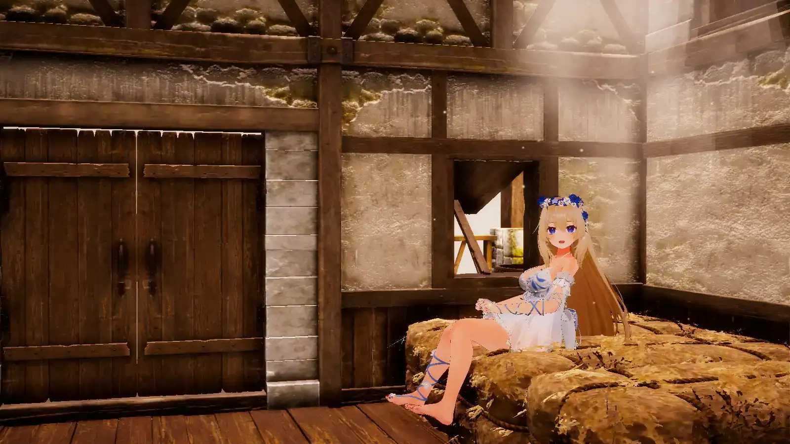【日系SLG/3D/官中】女神梅尔的触摸同居性活 官方中文版 【PC/1G】 封面图 2