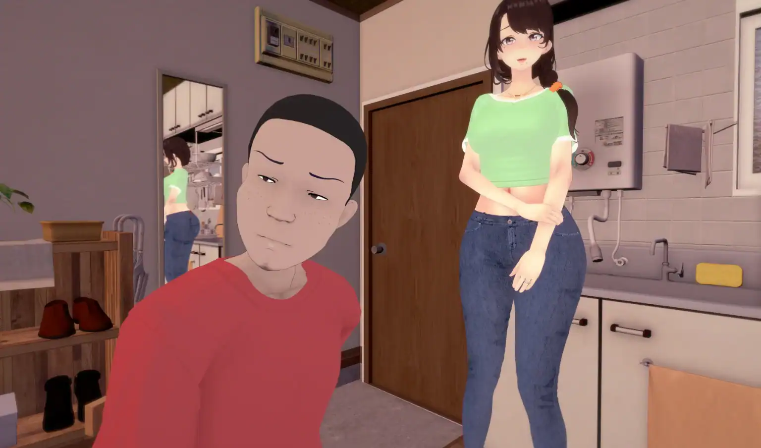 【日系SLG/AI汉化/NTR】妈妈最近有点不对劲0.1.2 AI汉化版【PC+安卓/1.3G/更新】 内容图 1